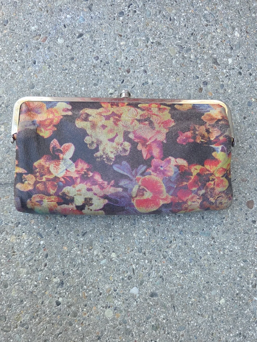 HOBO Floral Print Clutch in Multicolor